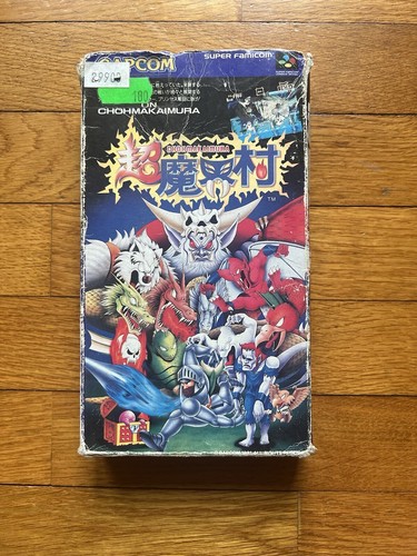 Snes super ghouls ghost - snes,