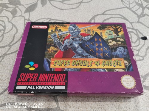 Snes super ghouls ghosts pal - snes,
